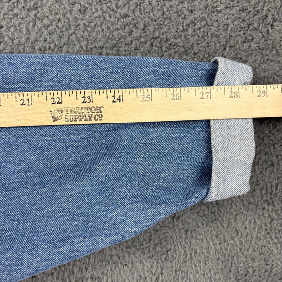 Telluride‎ Clothing Co XL Denim Jacket Patched Novelty Embroidered Jean Coat - Picture 8 of 10